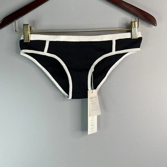 MINKPINK NWT 3 Pc Christmas Sleepwear White Black Green Eggnog Elves Dasher XS - Picture 6 of 8